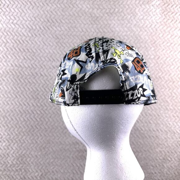 Snap back Flat bill All over print Wazzzup Comic cartoon H&M - Picture 5 of 9